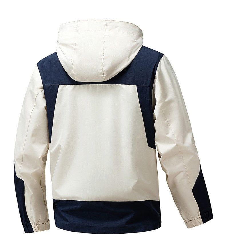 CHRLCK Unisex Waterproof Running Jackets Windproof Windbreakers Spring Autumn Women Hiking Camping Fishing Trekking Coats