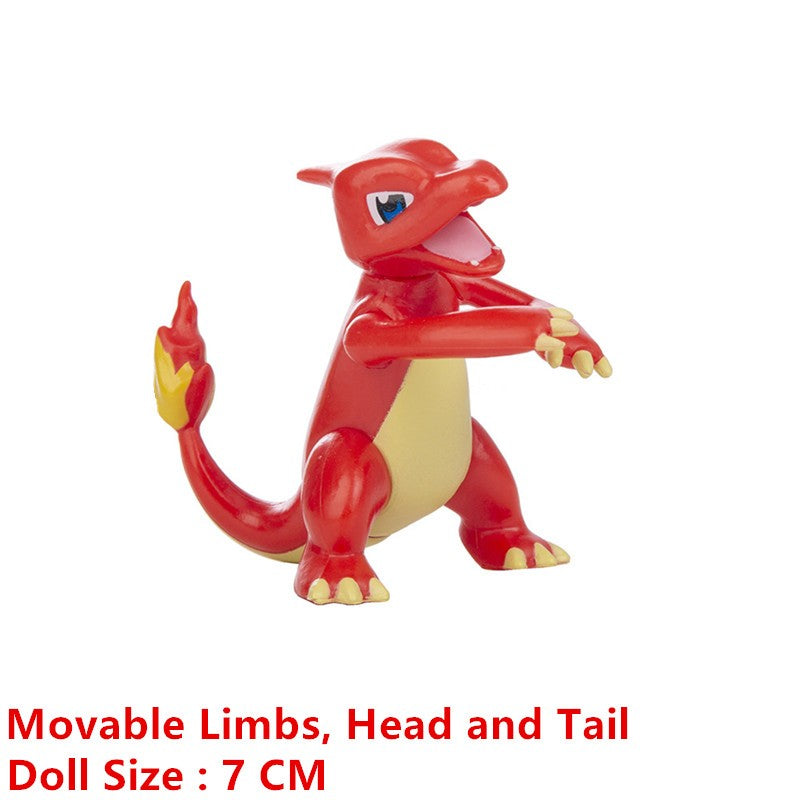 Boneco de Anime Pokémon Pikachu Charizard Mewtwo Dragão Voador Figura de Coleção de Monstros de Bolso Brinquedos de Ação Modelo Presente de Aniversário Infantil