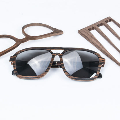 SHINU óculos de sol vintage de madeira masculinos óculos de sol polarizados masculinos madeira natural feitos à mão óculos de moda