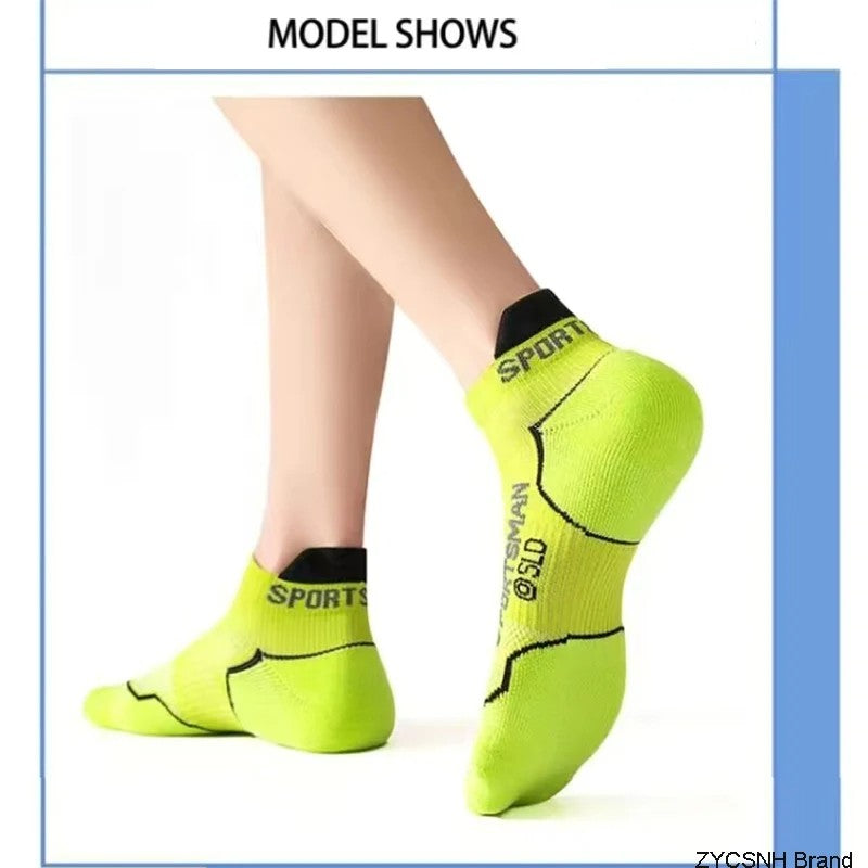 5 Pairs sport Socks High Quality  Men's Summer Man Short Socks Breathable Ankle Socks Cotton Black Thin Cut Run Men Socks