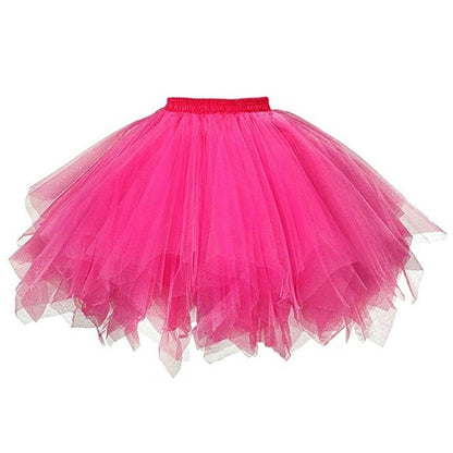 Fashion New Women's Tutu Skirt Rockabilly Petticoat for Carnival Costumes Tutu Underskirt Adul tDance Skirt Ballet Skirt Cosplay