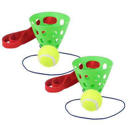 1/2/3Sets Swinging Game Hanging Ball Toss Game For Birthday Party Christmas Holiday Family Outdoor Activities Wedding Gifts