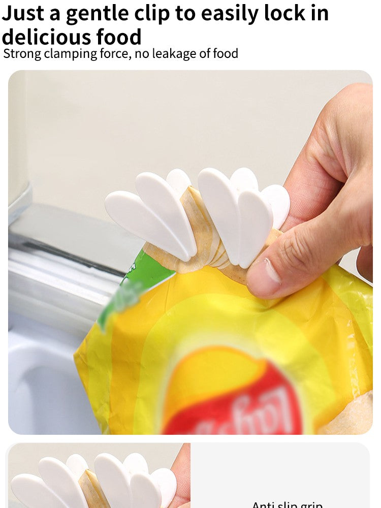 Clipe de Vedação Magnético Margarida Destacável, Adesivo de Geladeira de Cozinha, Clipe de Classificação de Arquivos de Escritório, Clipe de Vedação de Saco de Lanche