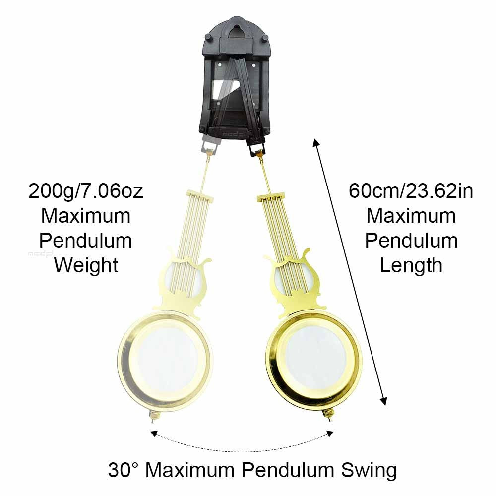 MCDFL Pendulum for Watch Actuator Module Mantel Swing Wall Clock Mechanism Drive Spinning Grandfather Movement Replacement Parts