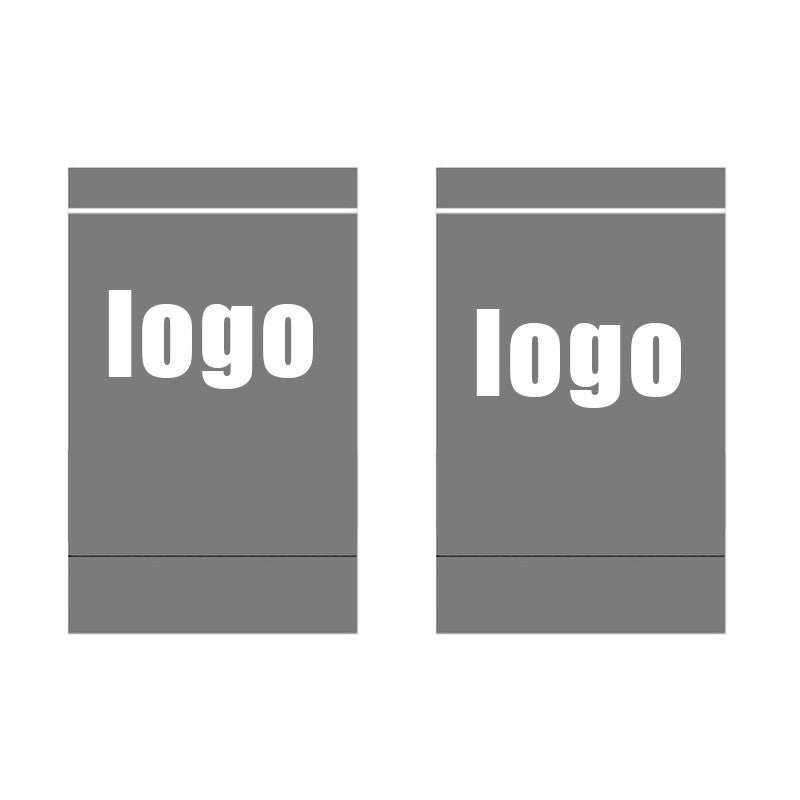 50Pcs/Lot Custom Printed With LOGO Resealable Mylar Bags Stand Up Ziplock Packaging Pouch