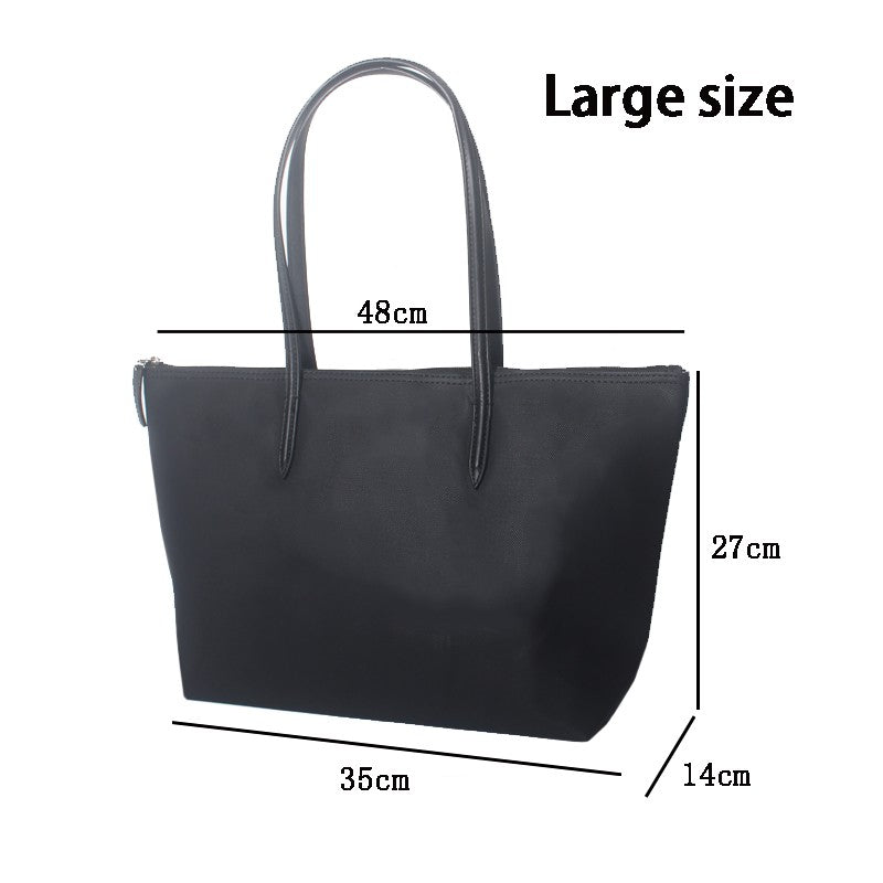 Women's Crocodile Tote Bag Purse Large Capacity Shoulder Bags Female Wallet Handbag Set Casual Travel Beach Shopping Bag