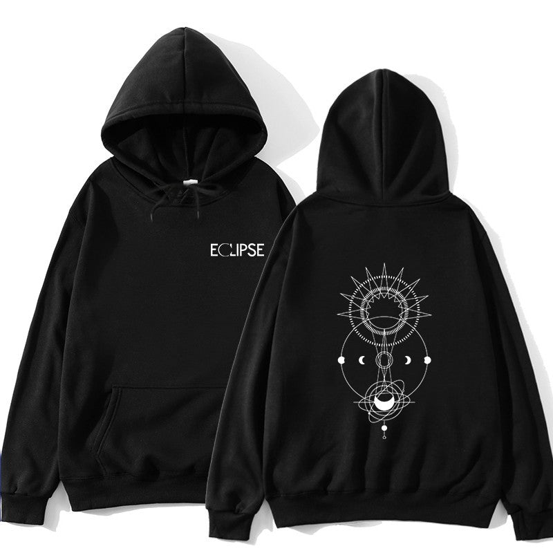The Eclipse Hoodie New Sweatshirt Men Women Printing Hoodies Pullover Unisex Harajuku Tracksuit