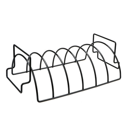 For Household Outdoor Camping Steak Rack Holders Stand Barbecue Grill Rack Roasting Rib Rotisserie Non-stick