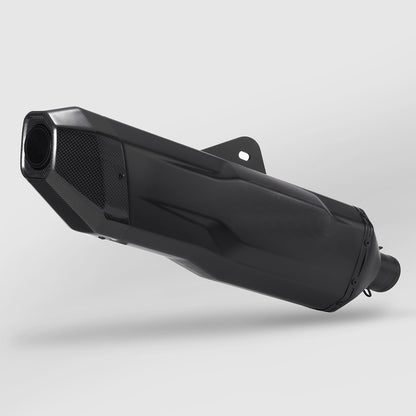 51mm Universal Motorcycle Exhaust Motocross Exhaust Muffler carbon Fiber End Cap For F750GS F850GS R1200GS