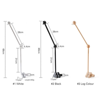 Baby Wooden Bedbell Bracket 0-12 Months Bed Bell Bracket Wooden Mobile Newborn Crochet Bed Bell Hanging Toys Newbaby Rattle Toys