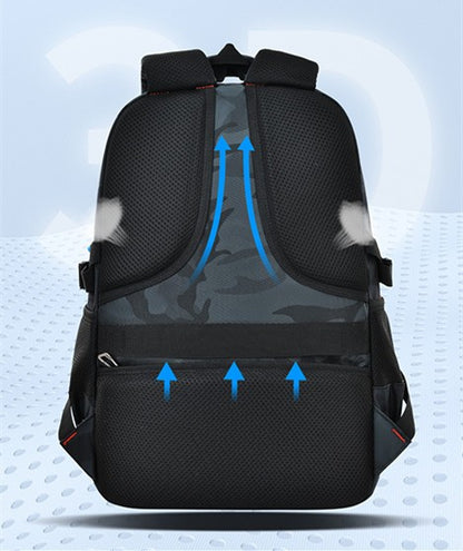 Mochila de camuflagem nova 2025 para viagem ao ar livre, para homens, 2 tamanhos, para o sexo masculino, mochila escolar de alta capacidade para universitários e meninos