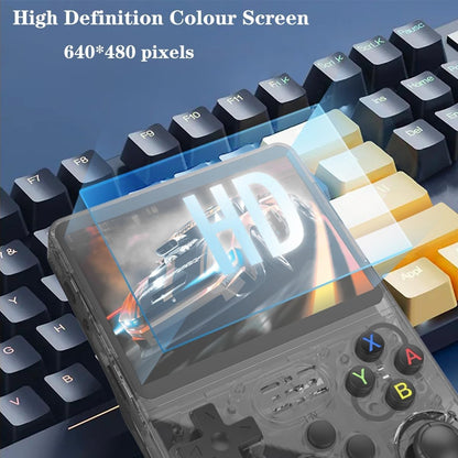 Retro R36S Handheld Video Game Console 3.5 Inch IPS Screen Games Portable Pocket Player Linux System