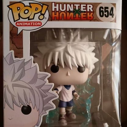 Hunter X Hunter Funko Pop Action Doll Model Anime Killua Zoldyck Kite Bisky Netero Sculpture Dolls Limited Edition Model Toys