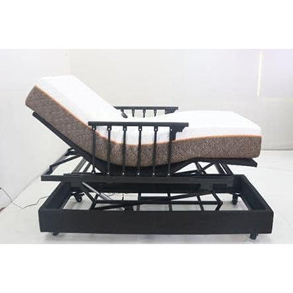 Platinum Health WallHugger Premium Electric Adjustable Bed Base with Variable Height High-Low Positioning and Wall Hugger Featur