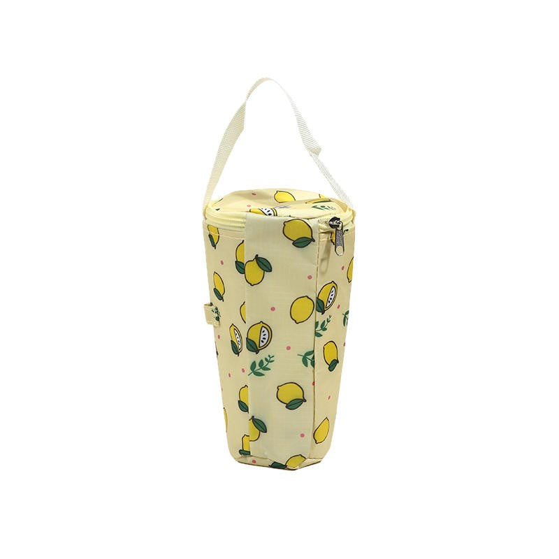 Baby Milk Bottle Insulation Bags Cartoon Portable Waterproof Feeding Bottle Thermal Bag Milk Warmer Cooler Stroller Hang Bags