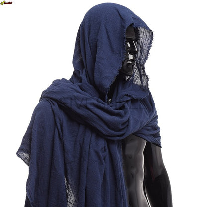 Unisex Halloween Ghost Dementors Cosplay Costume Gothic Horror Zombie Tattered Hooded Capes Day Of The Dead Party Props Cloaks