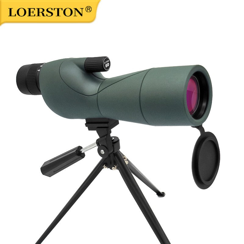 Luneta Terrestre com Zoom 25-75x60 Lente ED Poderoso Monocular Prisma Bak4 para Acampamento ao Ar Livre Observação de Pássaros Tiro Esportivo