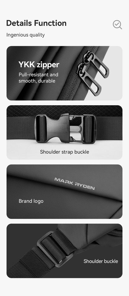 MarkRyden MetroFlex: The Adaptive Urban Crossbody Bag