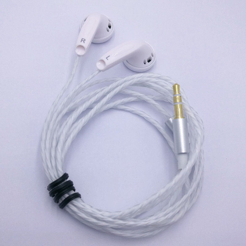 Fone de ouvido intra-auricular original RY4S de 15mm com som de qualidade musical Fone HIFI (fone estilo MX500) Cabo hifi de 3,5mm com conector em L