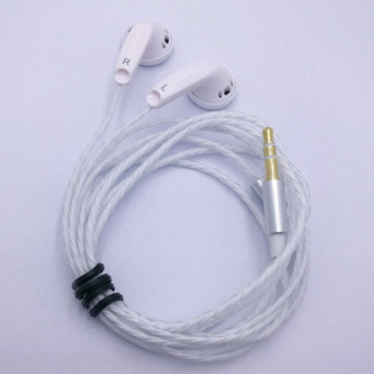 Fone de ouvido intra-auricular original RY4S de 15mm com som de qualidade musical Fone HIFI (fone estilo MX500) Cabo hifi de 3,5mm com conector em L