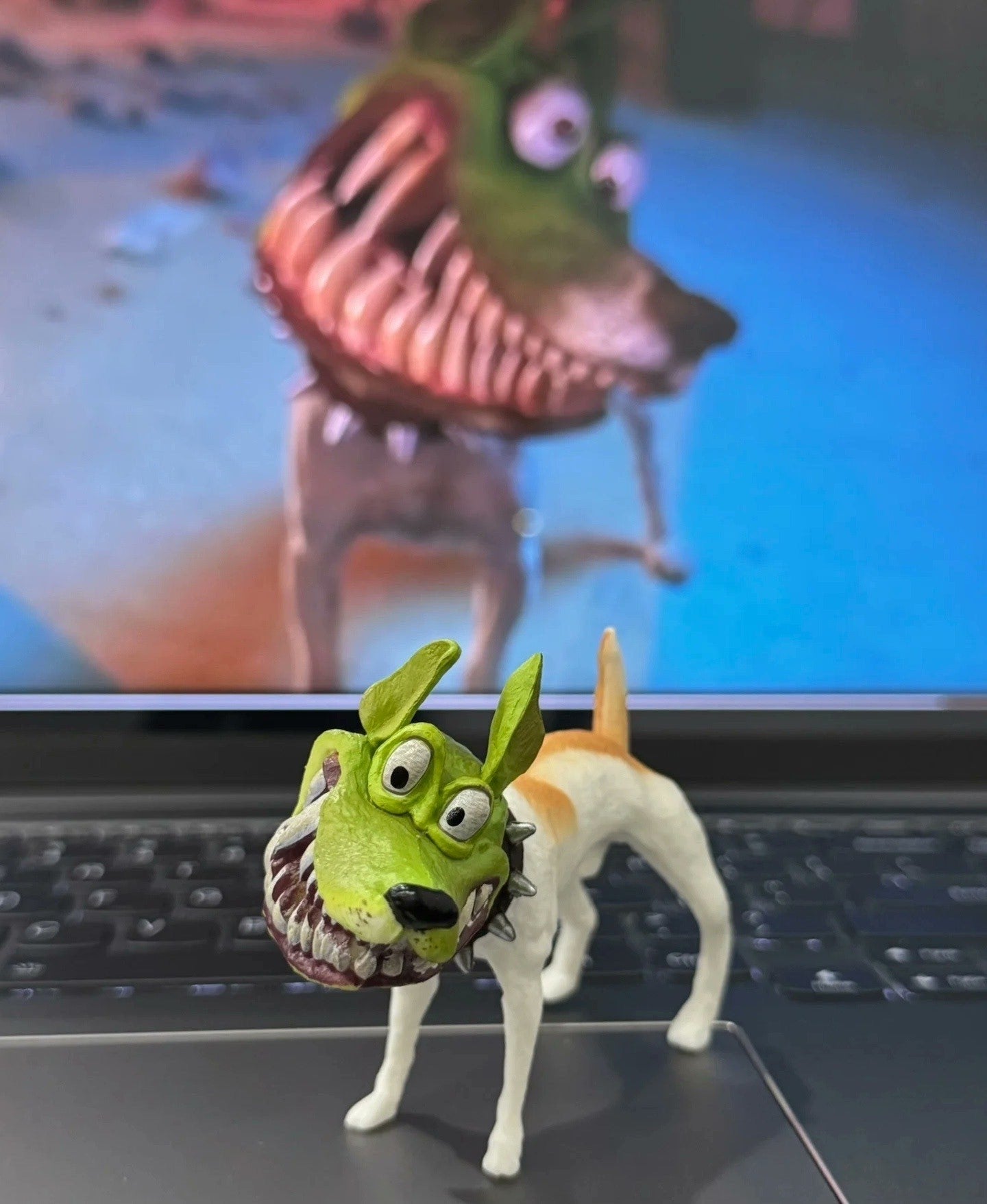 7cm O Máscara Cão Action Figures Estátua Anime Figura O Máscara Modelo Estatueta Decoração de Mesa Enfeites Presentes de Feriado Crianças Brinquedos
