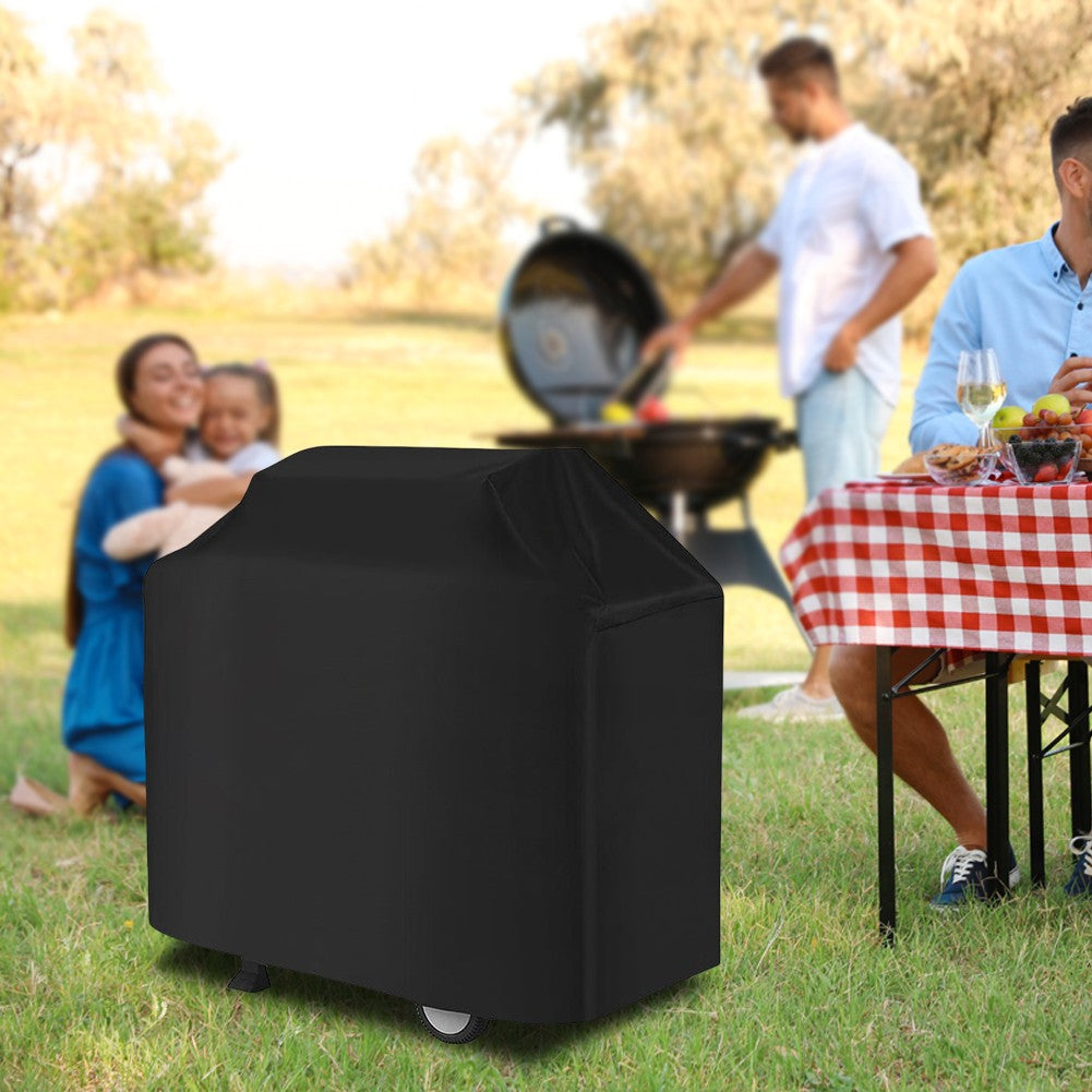 Outdoor Barbecue Gas Grill Cover Waterproof UV Protection Grill Cover Fade Resistant for Weber Holland Jenn-Air Brinkmann Grill