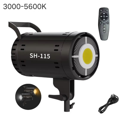 Lâmpada LED de vídeo de 135W para fotografia 8300 CY, luz diurna balanceada, para retrato, flash de estúdio, acessórios para YouTube, presente para live