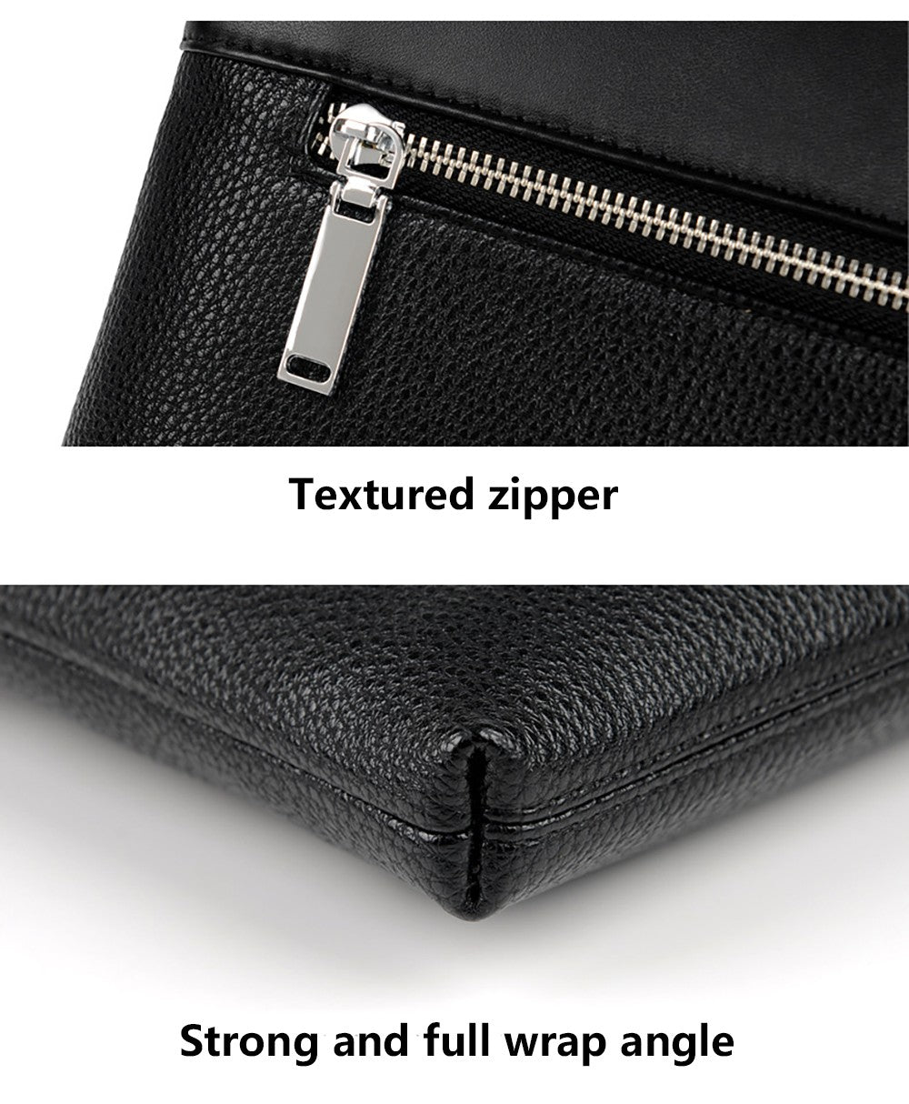 Clutch Bag Large Capacity Men Handbag For Phone Designer Leather 2022 Luxury Famous Brand Pouch For Boy Men Wallet