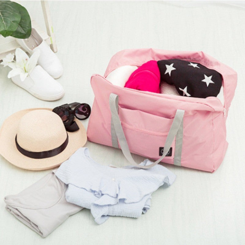 1pcs Foldable Travel Duffel Bag Lightweight Luggage Tote Portable Large Capacity Outdoor Travel Fitness Storage Bag