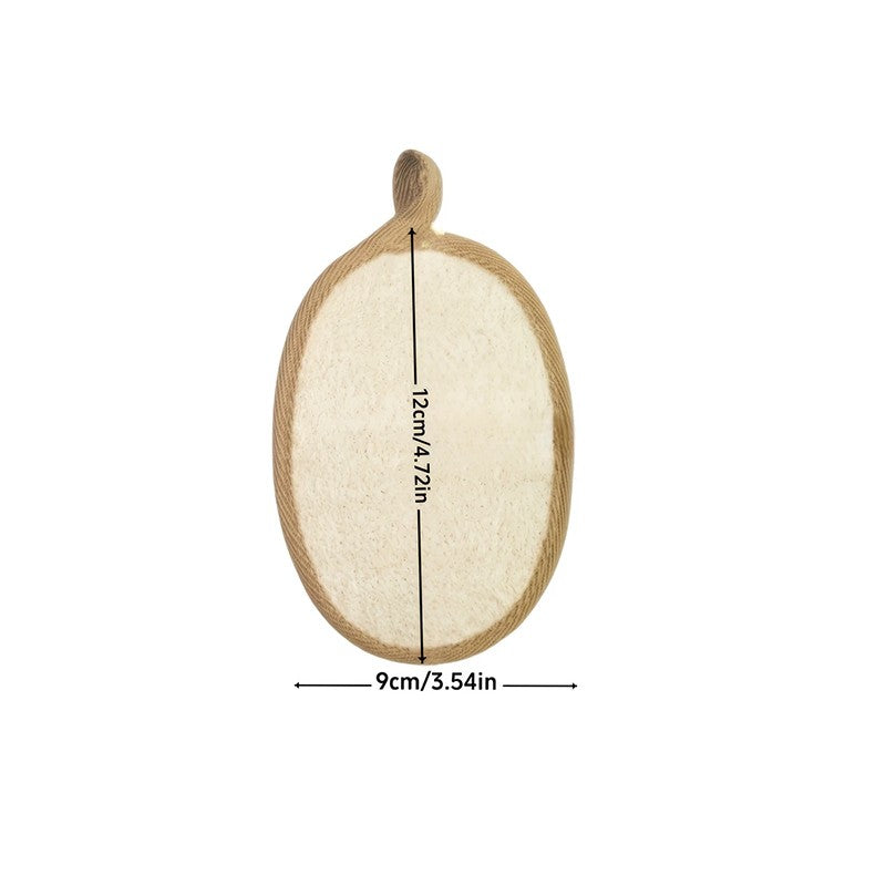 Natural Loofah Body Scrubber Bath Exfoliating Sponge Soft Shower Brushes Clearner Pad Exfoliator Shower Puff Body Skin Care Tool