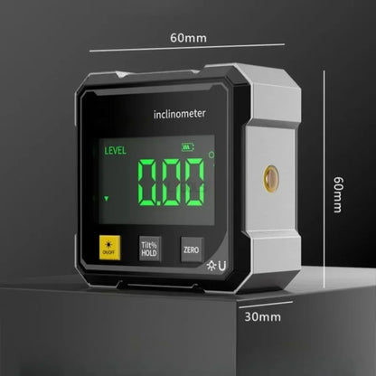 Pocket Digital Level Protractor Inclinometer Professional Digital Display Angle Gauge 360 Degree Magnetic Electronic Level Laser