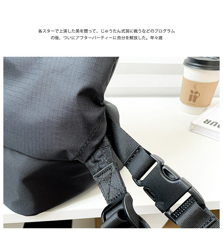 Mochila Feminina e Masculina Grande Capacidade Unissex Mochilas Nylon Impermeável Bolsa Esportiva Bolsas Escolares Tendência Portátil Lazer Viagem Bolsa de Mão
