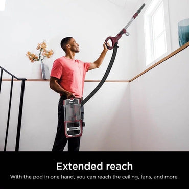 RZU660 Navigator LiftAway Upright Vacuum Cleaner with SelfCleaning Brushroll PowerFins AntiAllergen Complete Seal with HEPA Fil