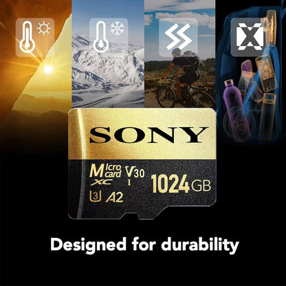 SONY Memory Card Original 1TB Class 10 V60 TF Card Mini SD Card 512GB 256GB A2 U3 Micro High Speed TF Card Dropshipping