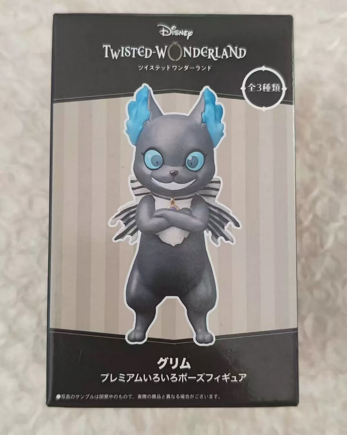 Genuine Bandai Q posket Series Disney Twisted Leona Jack Ruggie Wonderland Azul Ashengrotto Colecionáveis Brinquedos de Modelo Presente