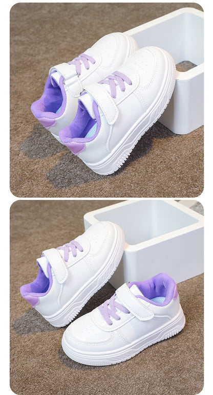 2025 Girl shoe spring Autumn Boy White Shoe Casual Running kid Shoe Anti Slip Soft Sole Sneaker kid tenis Hot selling item