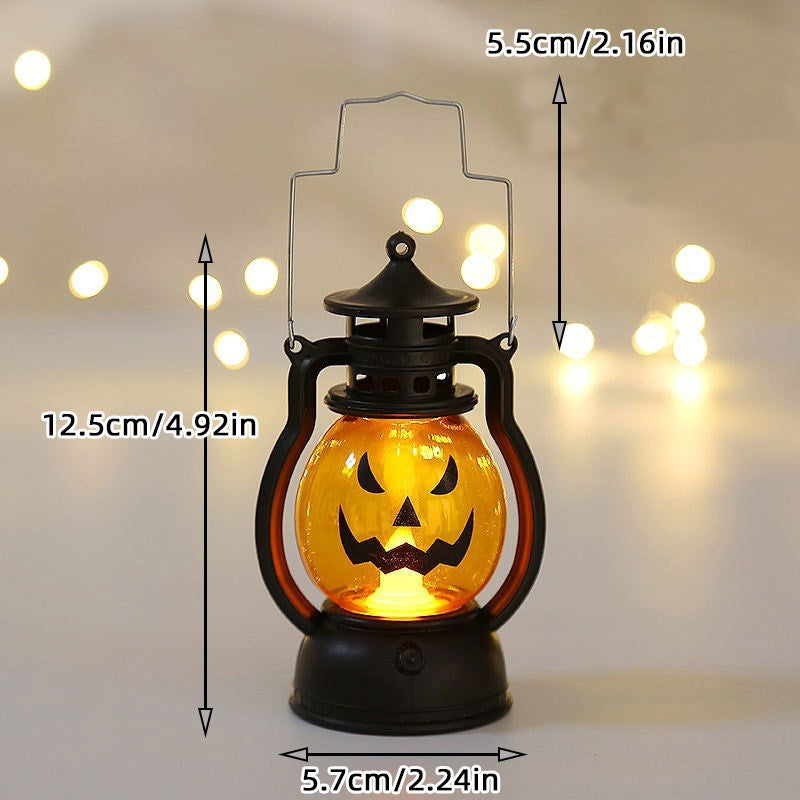 Halloween LED Pumpkin Lamp Ornaments Horror Atmosphere Kids Toy 2026 Halloween Party Home Decor Decoration Supplies
