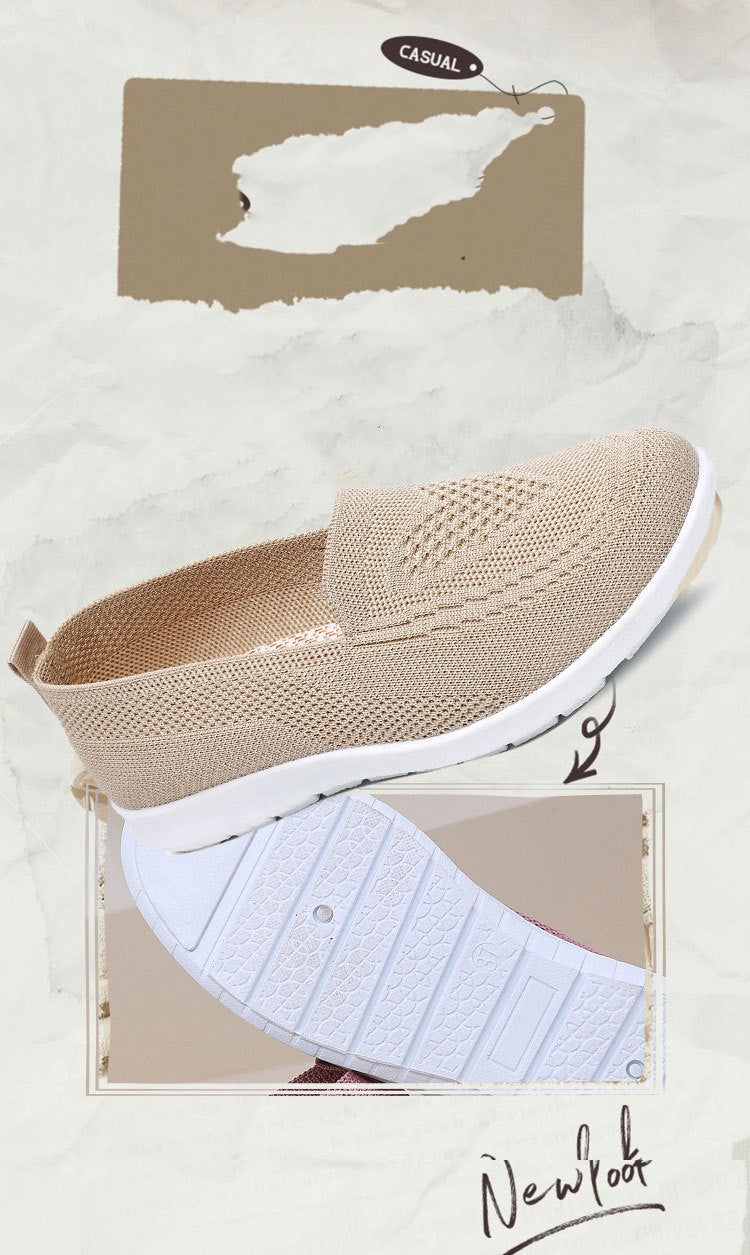 Asgard Women's Casual Flats Shoes Outdoor Lightweight Walking Shoes Summer Comfortable Breathable Mesh Shoes New Hollowing Shoes