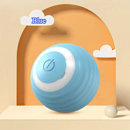 Brinquedo para Gato Bola Interativa Inteligente para Pets Brinquedos para Gatos Internos Bola Mágica de Rolamento Automático Brinquedo Eletrônico Interativo Acessórios para Gatos