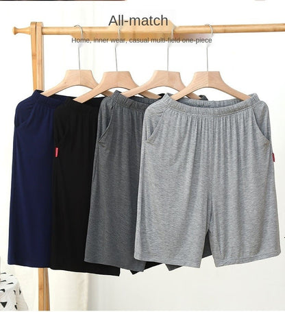 Homme Short Mens Jogging Casual Sweatpant Men size 6XL Breathable Home shorts Beach Solid Cotton Shorts Men Striped Panties