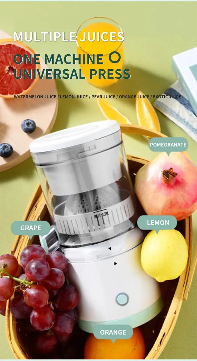 Automatic Portable USB Multifunctional Small Bidirectional Spiral Juicer Cup with Residue Separation And Charging Feature