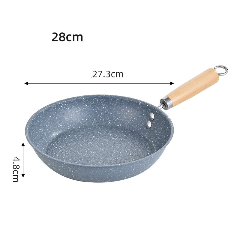 Frigideira Antiaderente de 26cm/28cm/30cm Wok para Casa, Bife, Ovo, Grelha, Fogão a Gás e Indução, Panela de Cozinha, Frigideira para Panquecas, Panela de Cozimento