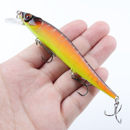 Isca Artificial Pesca 11.5cm/14g Bionic Balançante Isca Rígida com Olhos 3D Anzol Wobbler Pesca de Carpa Pesca de Baixo Perca 5/10 Peças