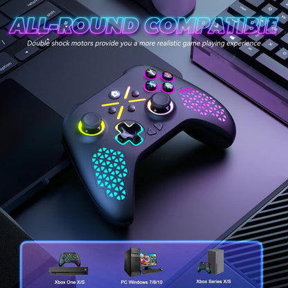 Gamepad For Xbox One Console Xbox Seris S/X Wireless Dual Vibra Six Axis Gyroscope Game Xbox Controller Win 7 8 10