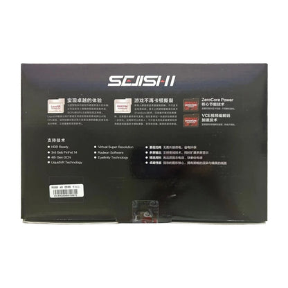 Placa de Vídeo SEJISHI AMD RX560 4G Nova para Jogos de E-Sports, Design para Escritório, Computador de Mesa de Alta Definição, Placa Gráfica Independente