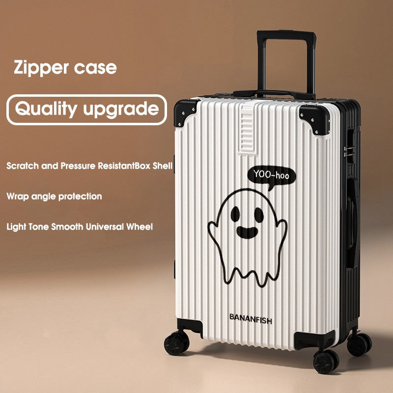 2025 New Suitcase ABS Durable Large Capacity Suitcase 20/22/24/26/28-inch Men's Carry-on Roller Suitcase Travel Check-in Case