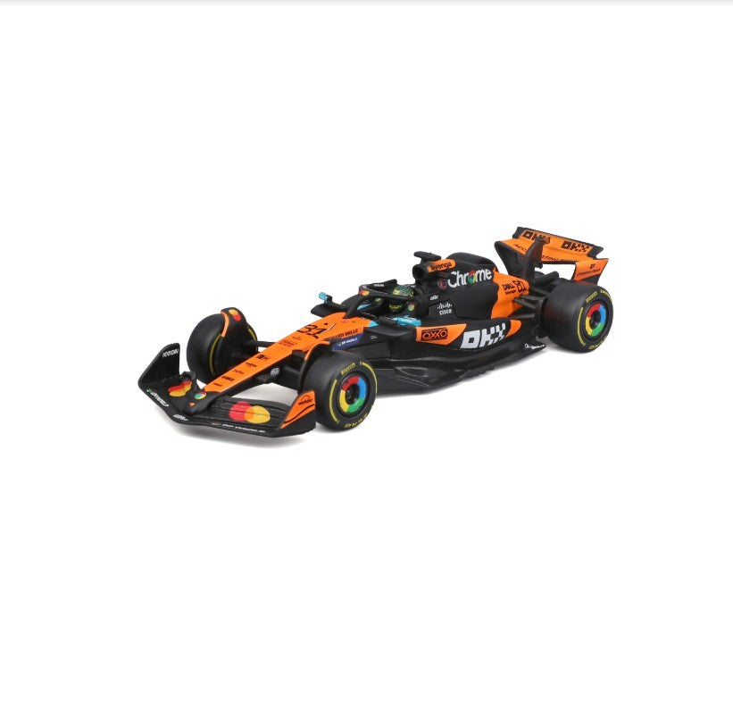 Bburago 1:43 F1 BWT Alpine Modelo Com Capacete 2025 Miniatura de Liga Carro de Corrida de Fórmula Brinquedo MCL39 W16 SF25 RB21 Japonês