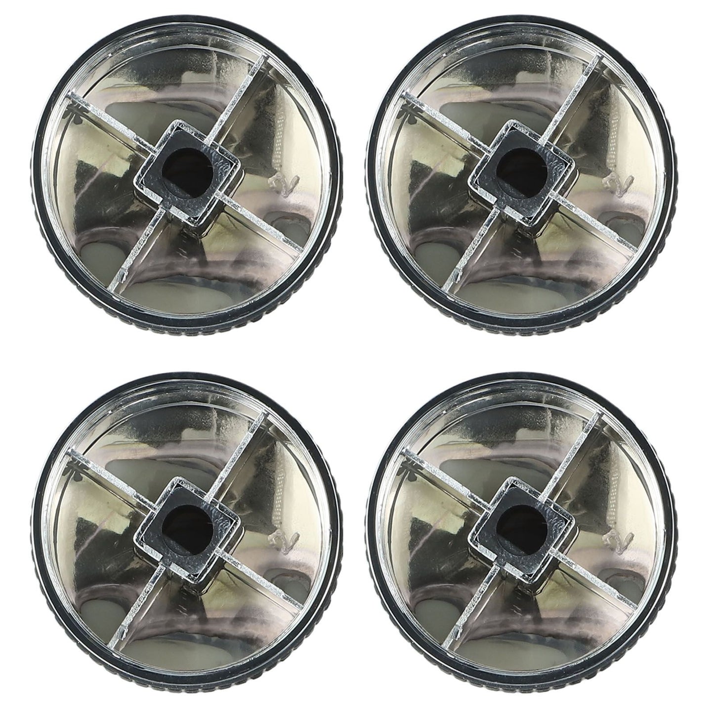 4pcs Grill Control Knob 58mm 50mm Outdoor BBQ Gas Stove Switch Knob Replacement Parts Barbecue Garden Tool Accessories Durable