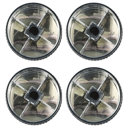 4pcs Grill Control Knob 58mm 50mm Outdoor BBQ Gas Stove Switch Knob Replacement Parts Barbecue Garden Tool Accessories Durable