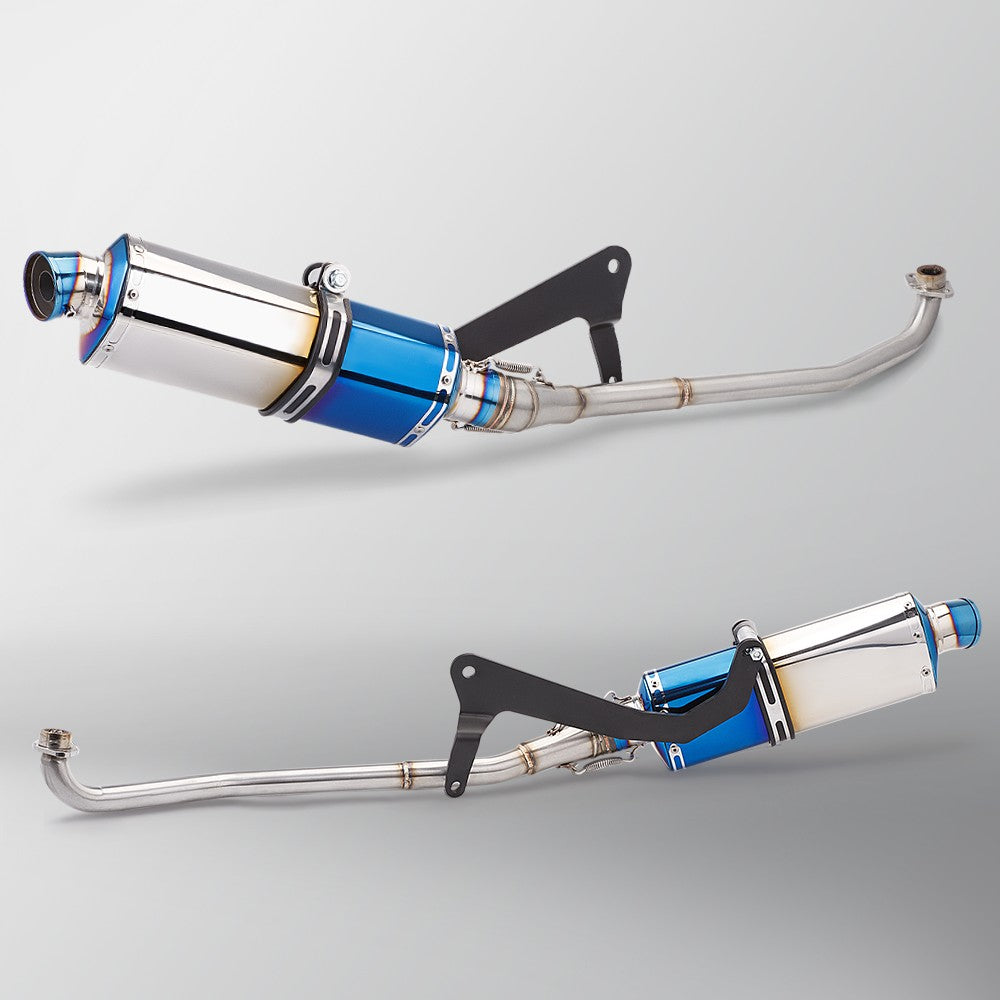 Motorcycle full exhaust system For Cross super CUB110 CC110 CUB125 CUB CC110 2021-2024 High performance low/high exhaust